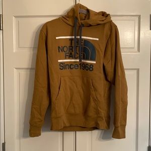 North face mustard sweatshirt